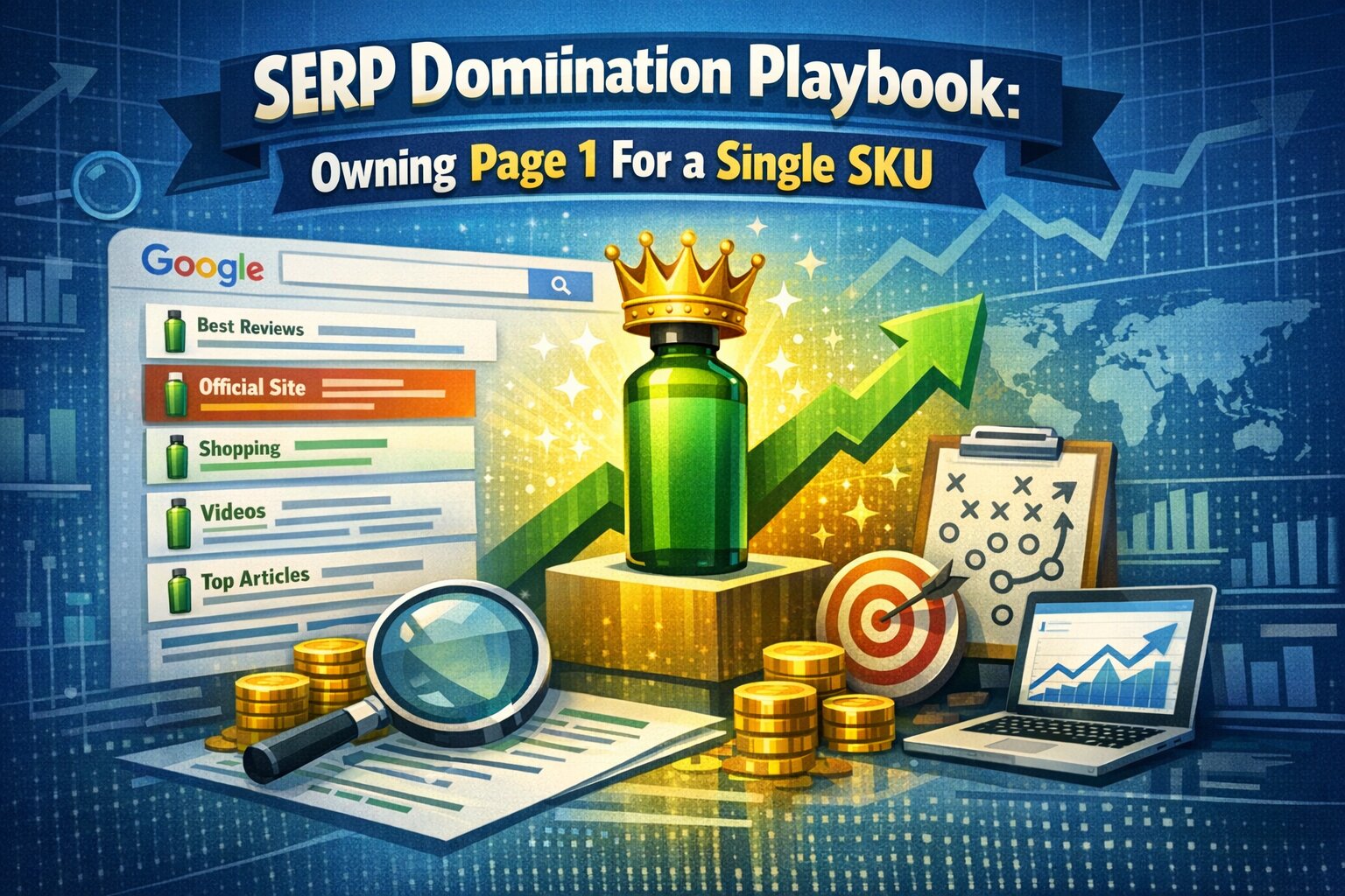 # SERP Domination Playbook Owning Page 1 For a Single SKU