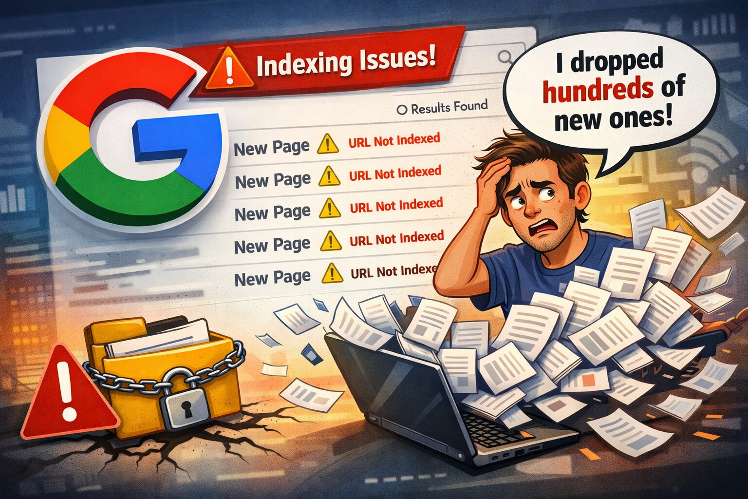 Google Has a Problem With Indexing New Pages. My Answer I Dropped Several Hundred at Once.